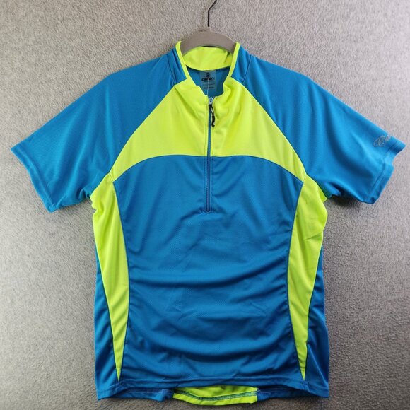 Canari Cycling Jersey Womens XL Blue Fusion Tee Performance Top Back Pockets New - Picture 13 of 13